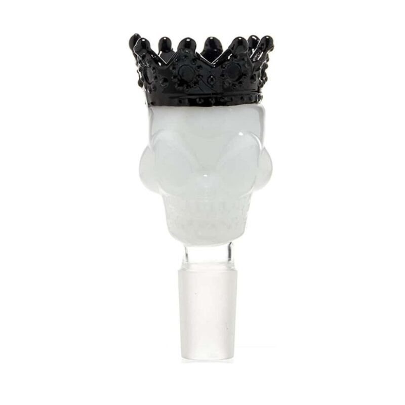 Douille bang en verre Skull